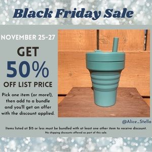 STOJO Collapsible Biggie Cup Eucalyptus Green 16 oz/Grande with Straw